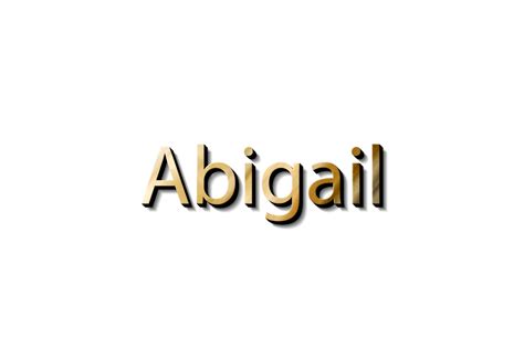 Abigail (name)